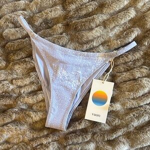 Vuori Speckled Lavender Bikini Bottom